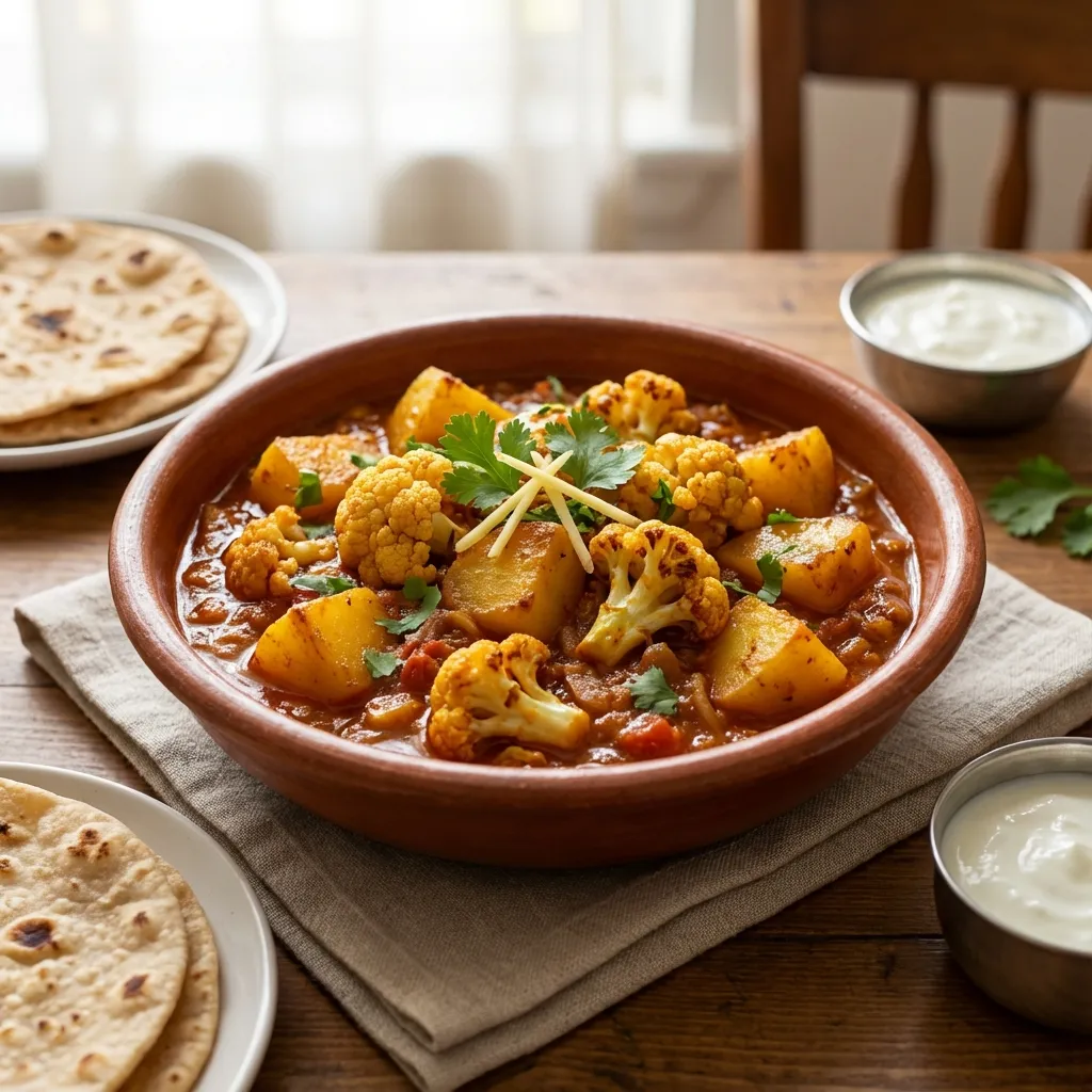 Aloo Gobi (Potato and Cauliflower Curry)
