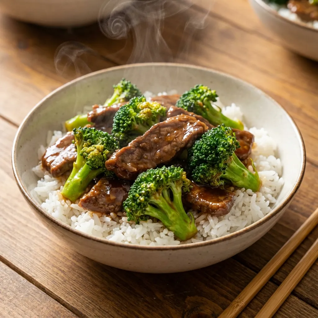 Beef and Broccoli Stir Fry