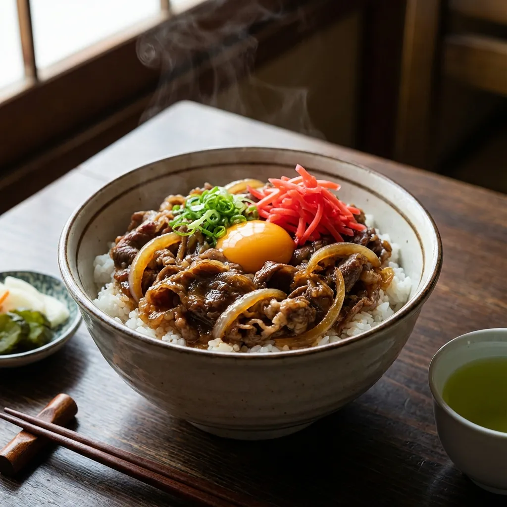Beef Bowl (Gyudon)