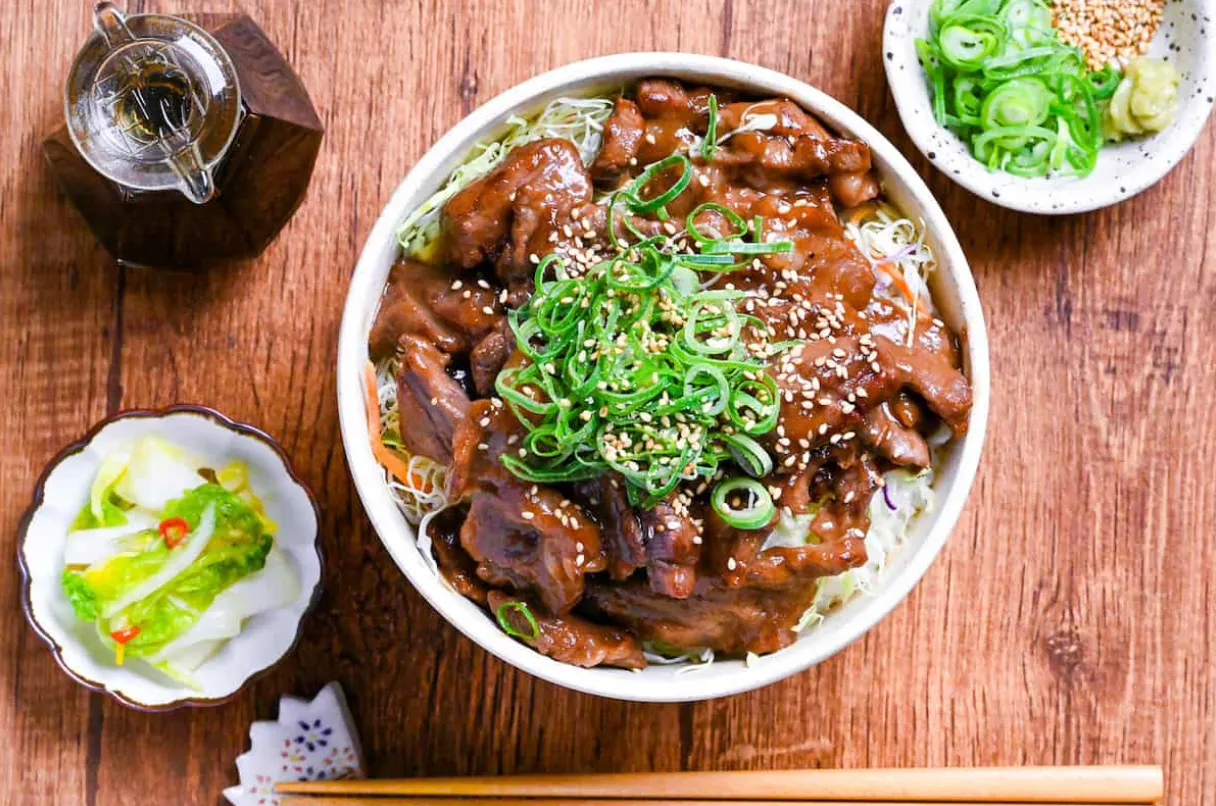 Beef Teriyaki with Rice