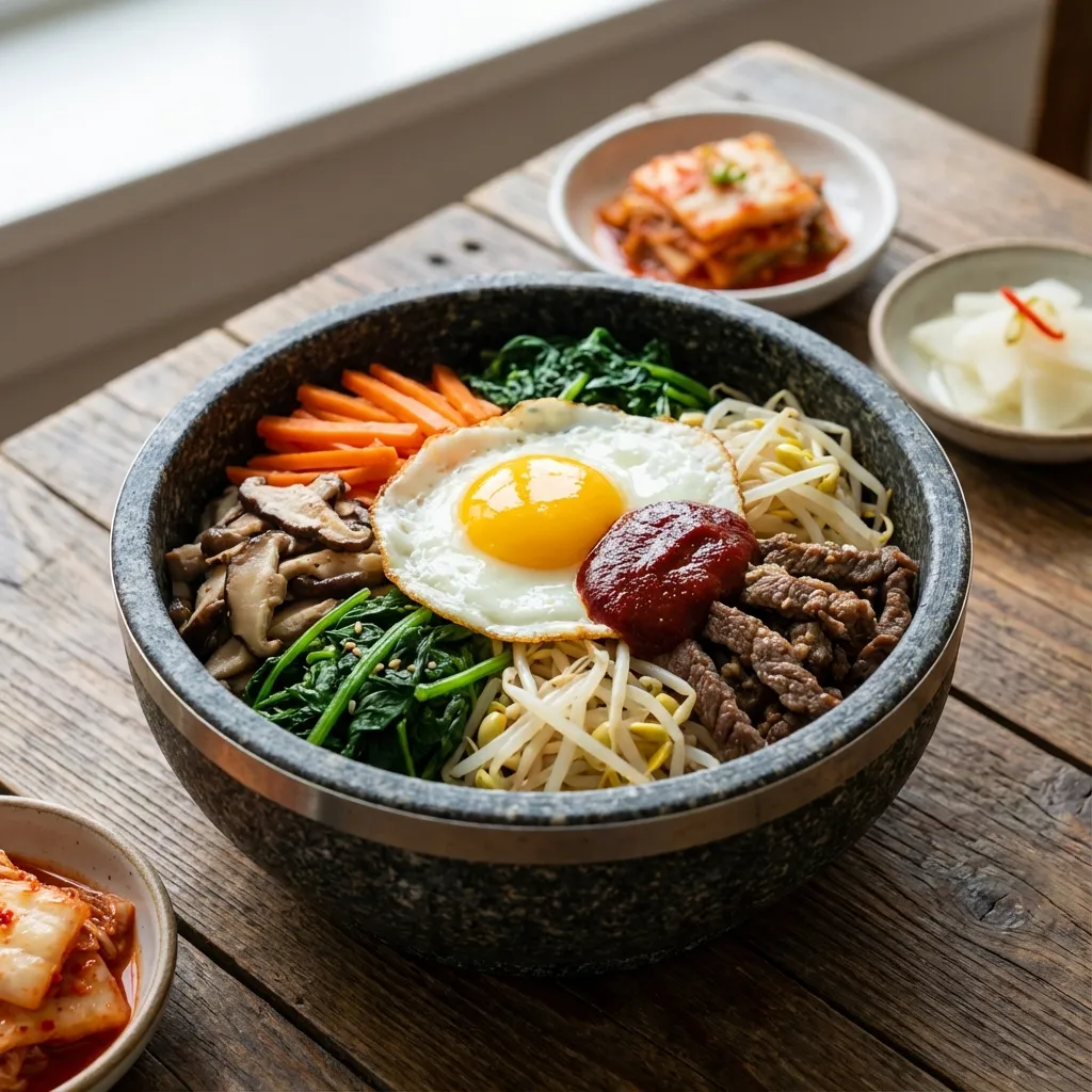 Bibimbap (Korean Mixed Rice Bowl)