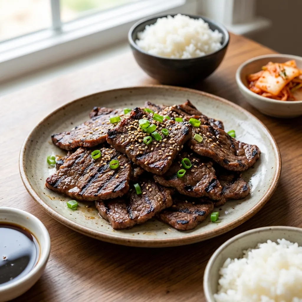 Bulgogi (Korean Marinated Beef)