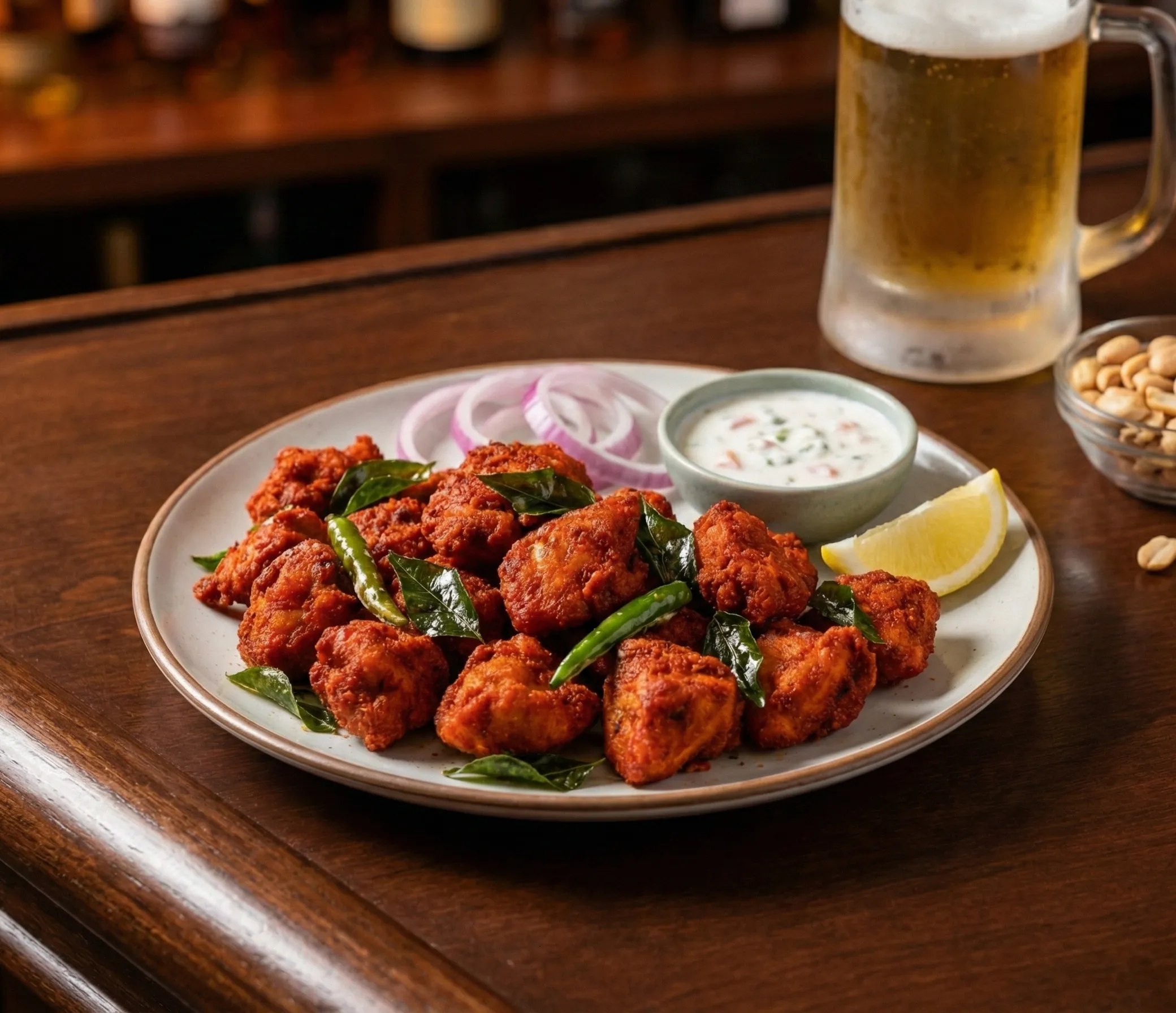 Chicken 65 (Spicy Deep Fried Chicken)