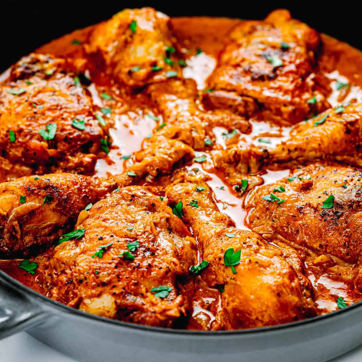Chicken Paprikash (Hungarian)