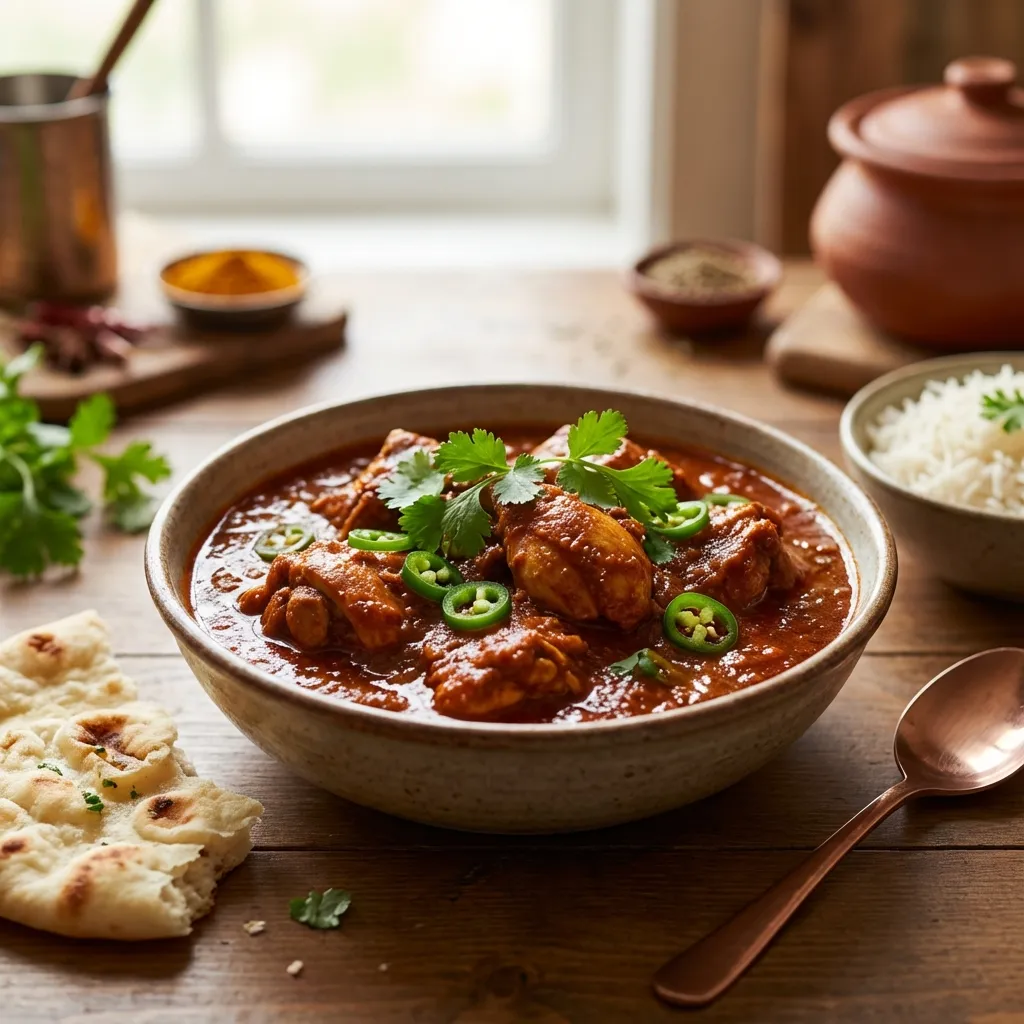 Chicken Vindaloo (Spicy Goan Curry)