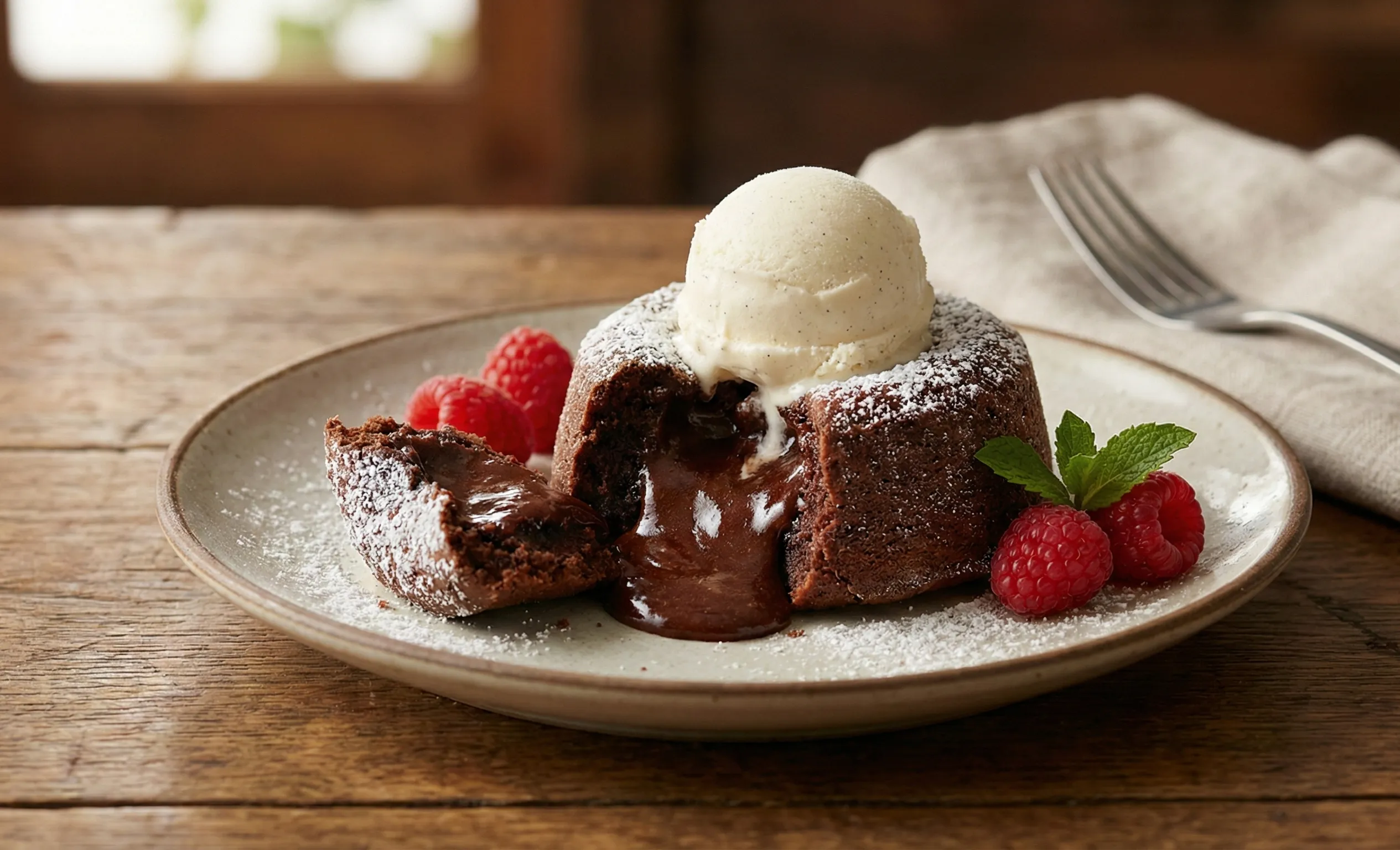 Chocolate Molten Lava Cake