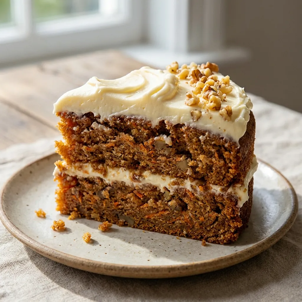 Classic Carrot Cake with Cream Cheese Frosting