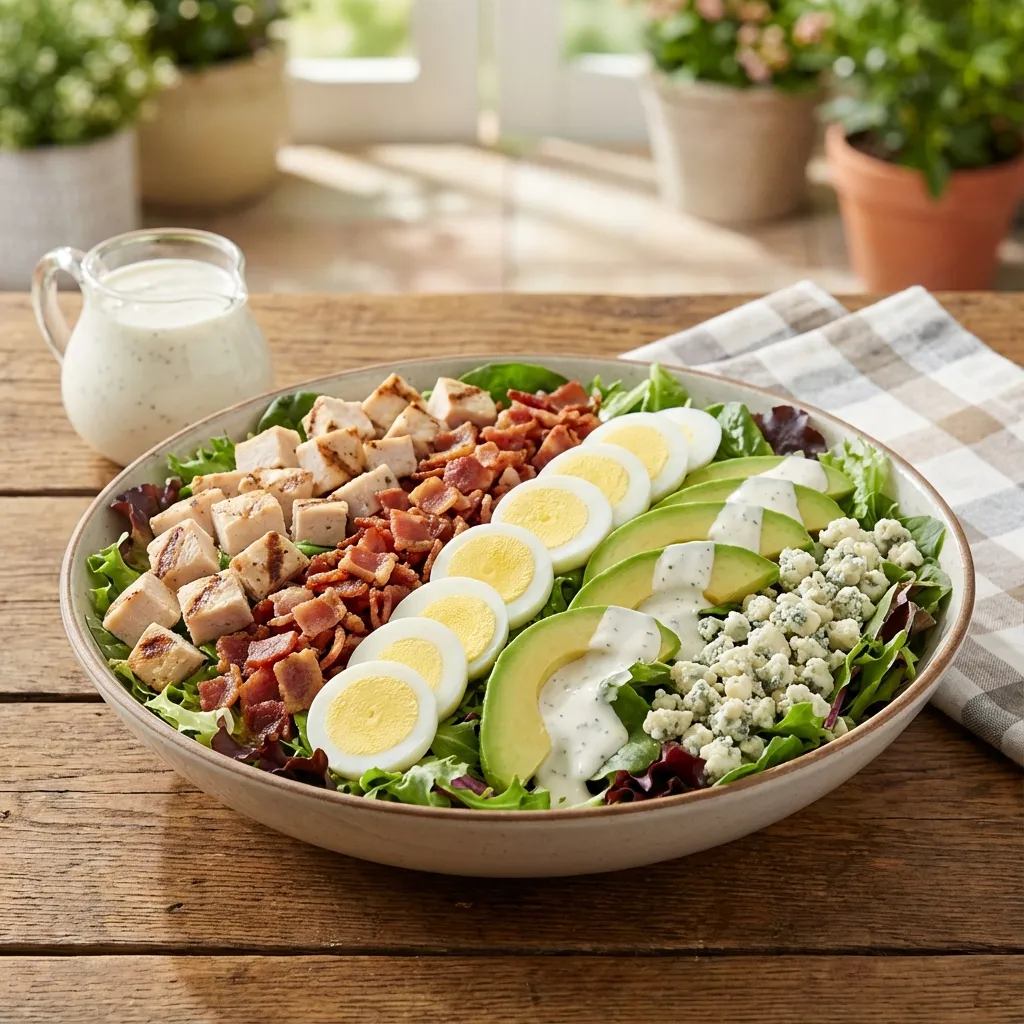 Cobb Salad with Ranch Dressing