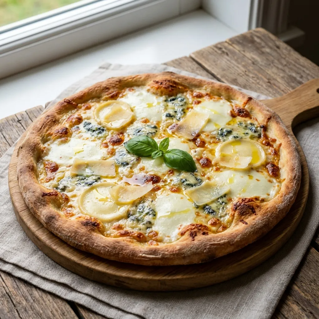 Four Cheese Pizza (Quattro Formaggi)