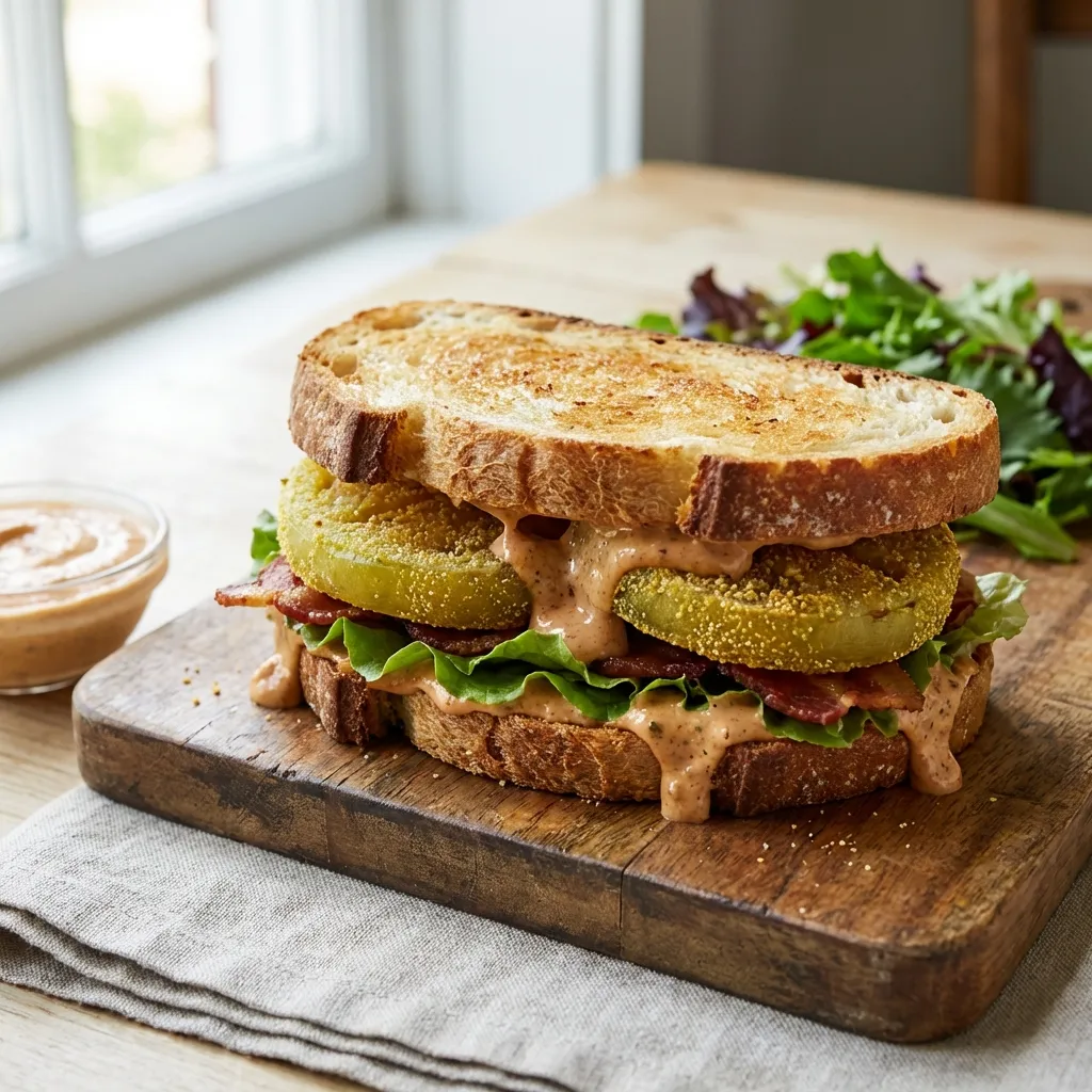 Fried Green Tomato Sandwich