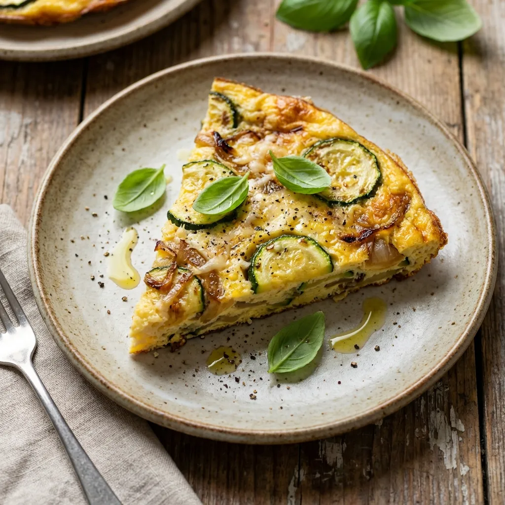 Frittata with Zucchini and Parmesan