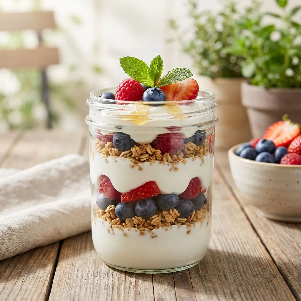 Greek Yogurt Parfait with Granola