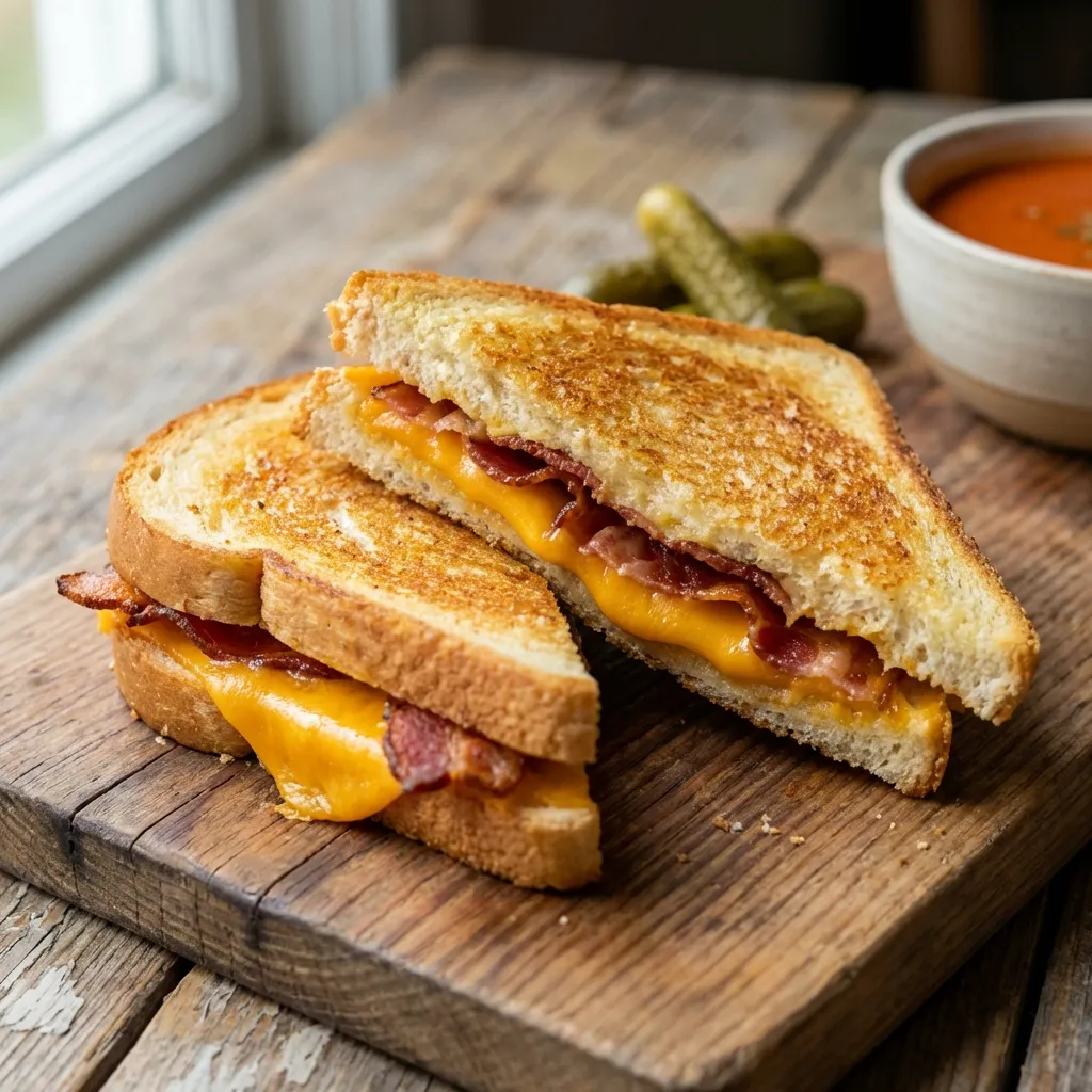 Grilled Cheese with Bacon
