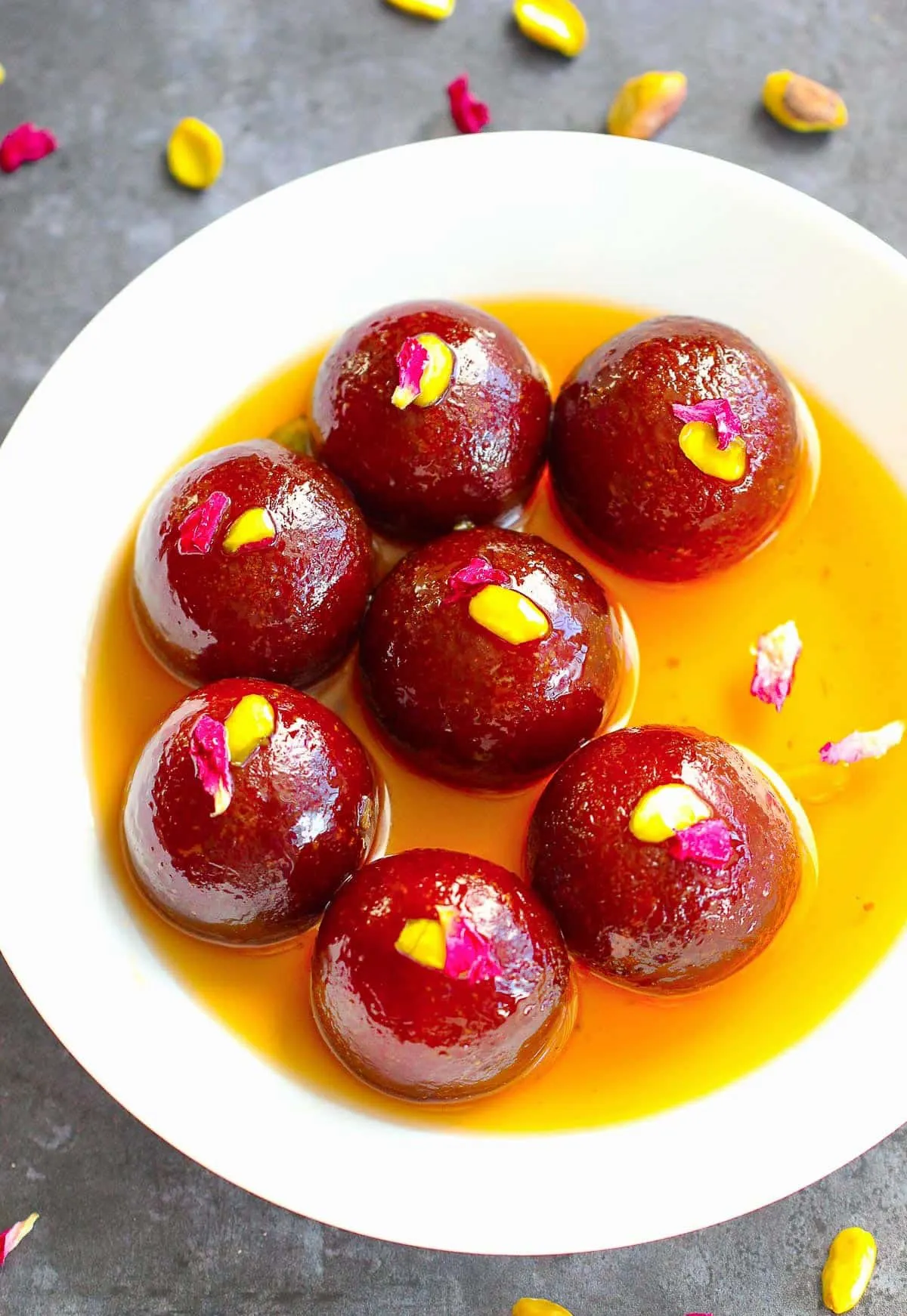 Gulab Jamun (Syrup Soaked Doughnuts)