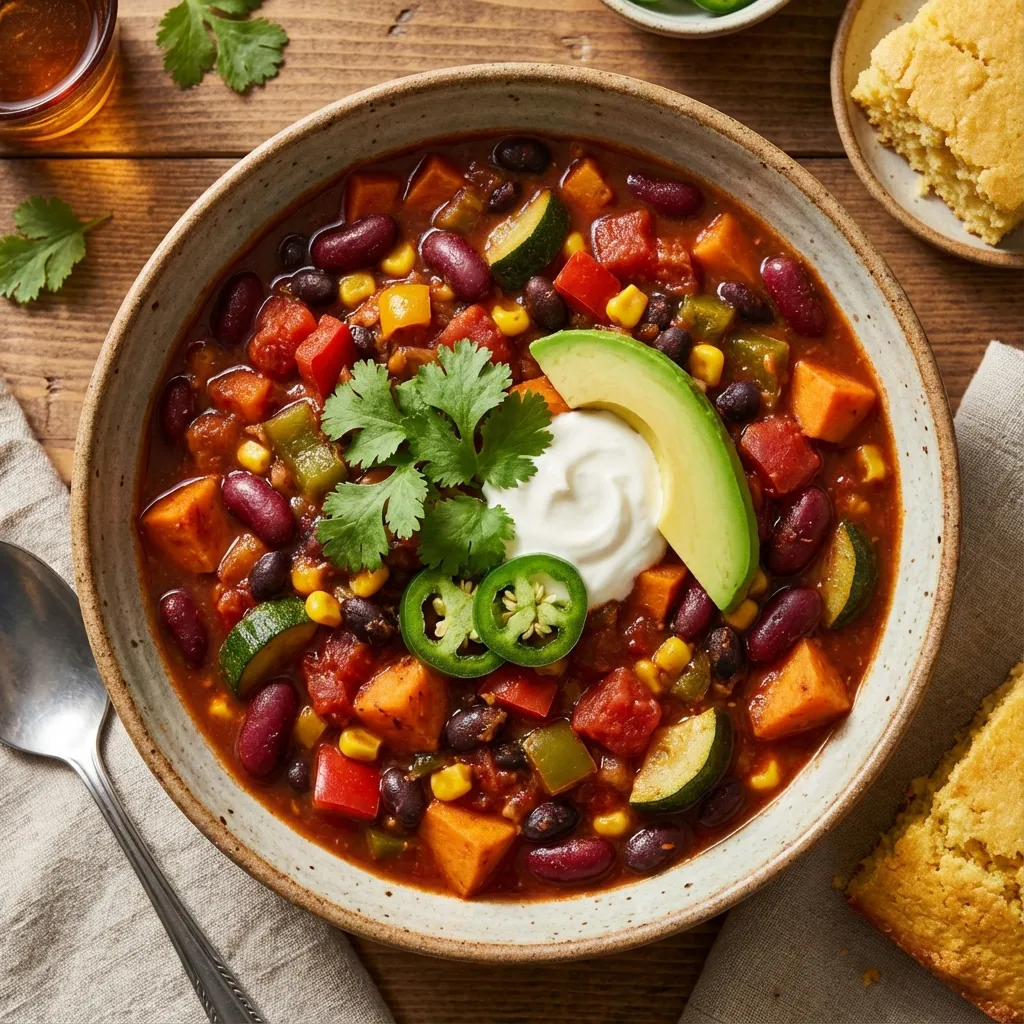 Hearty Vegetarian Chili