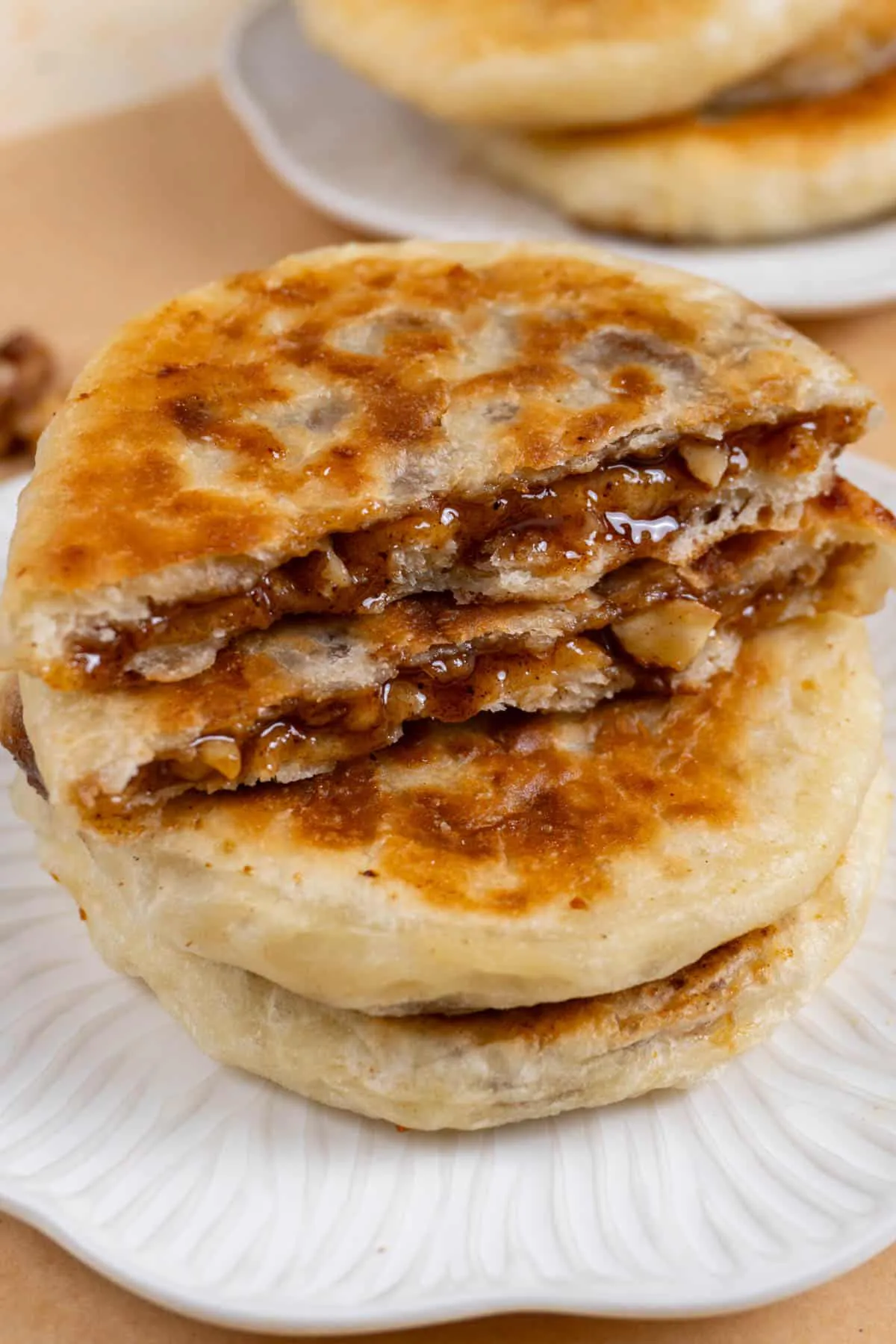 Hotteok (Korean Sweet Pancakes)