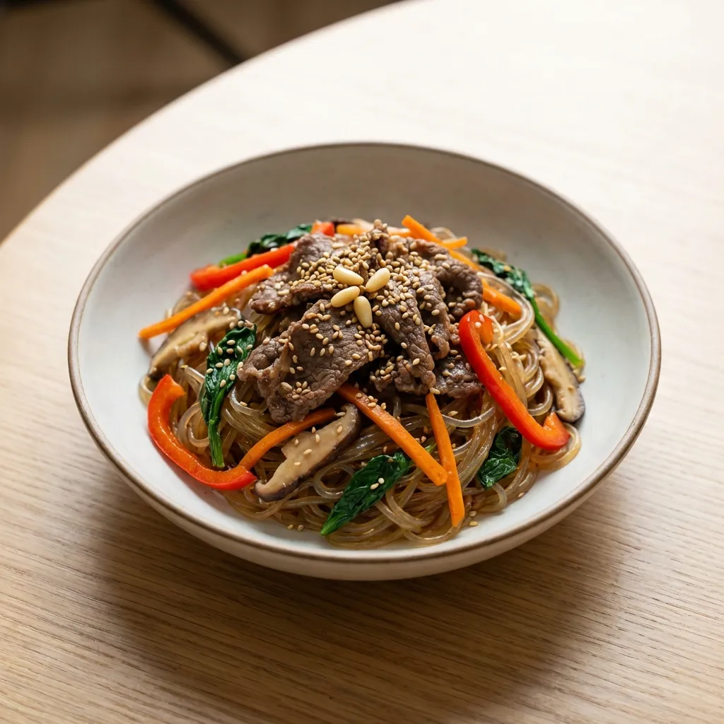 Japchae with Beef
