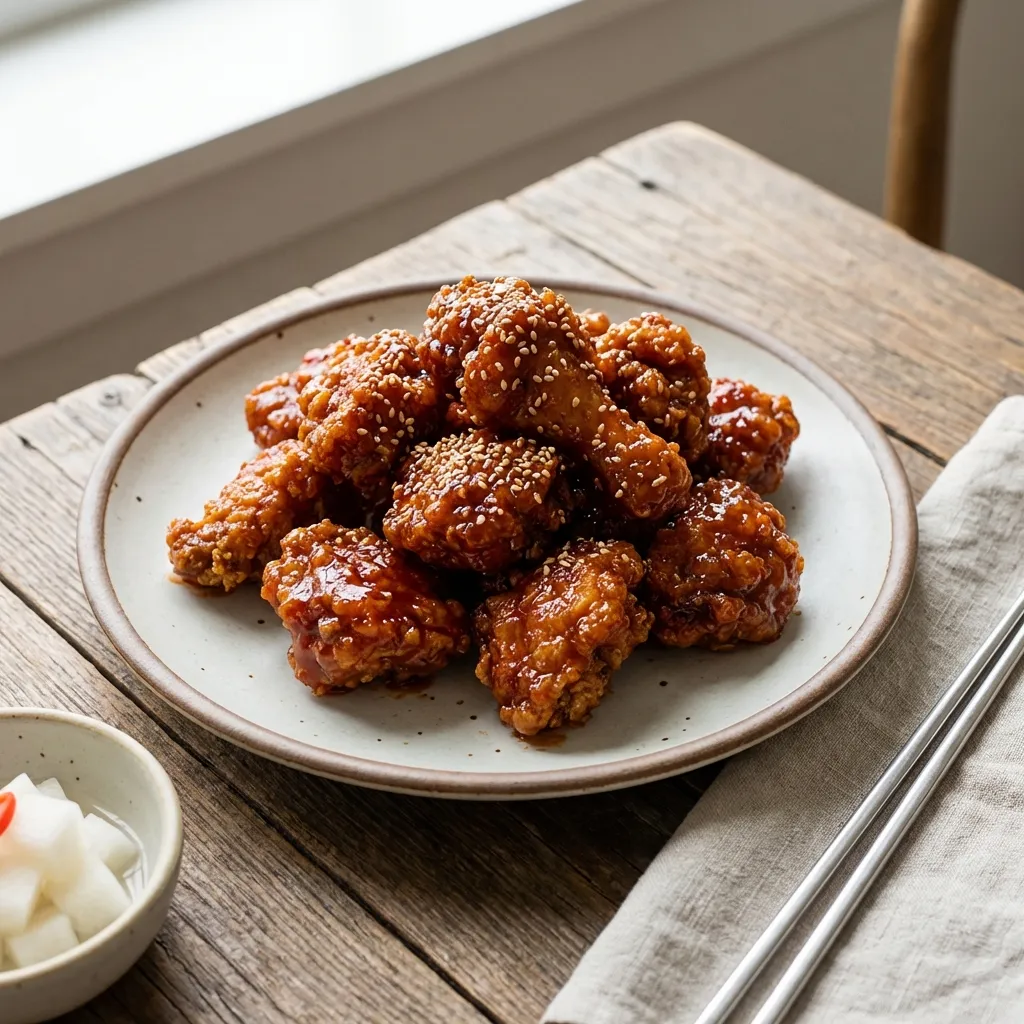 Korean Fried Chicken (Yangnyeom)