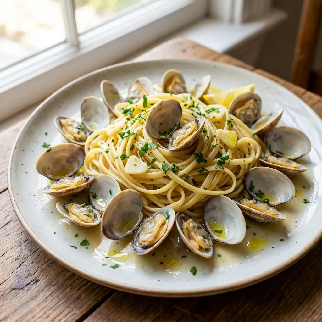 Linguine with Clam Sauce (White)
