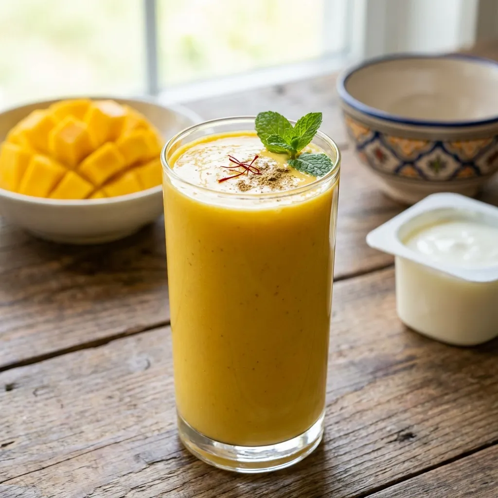 Mango Lassi (Yogurt Drink)