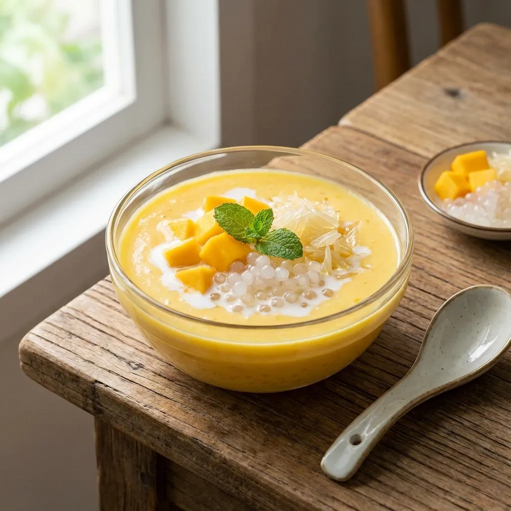 Mango Sago Pomelo Dessert