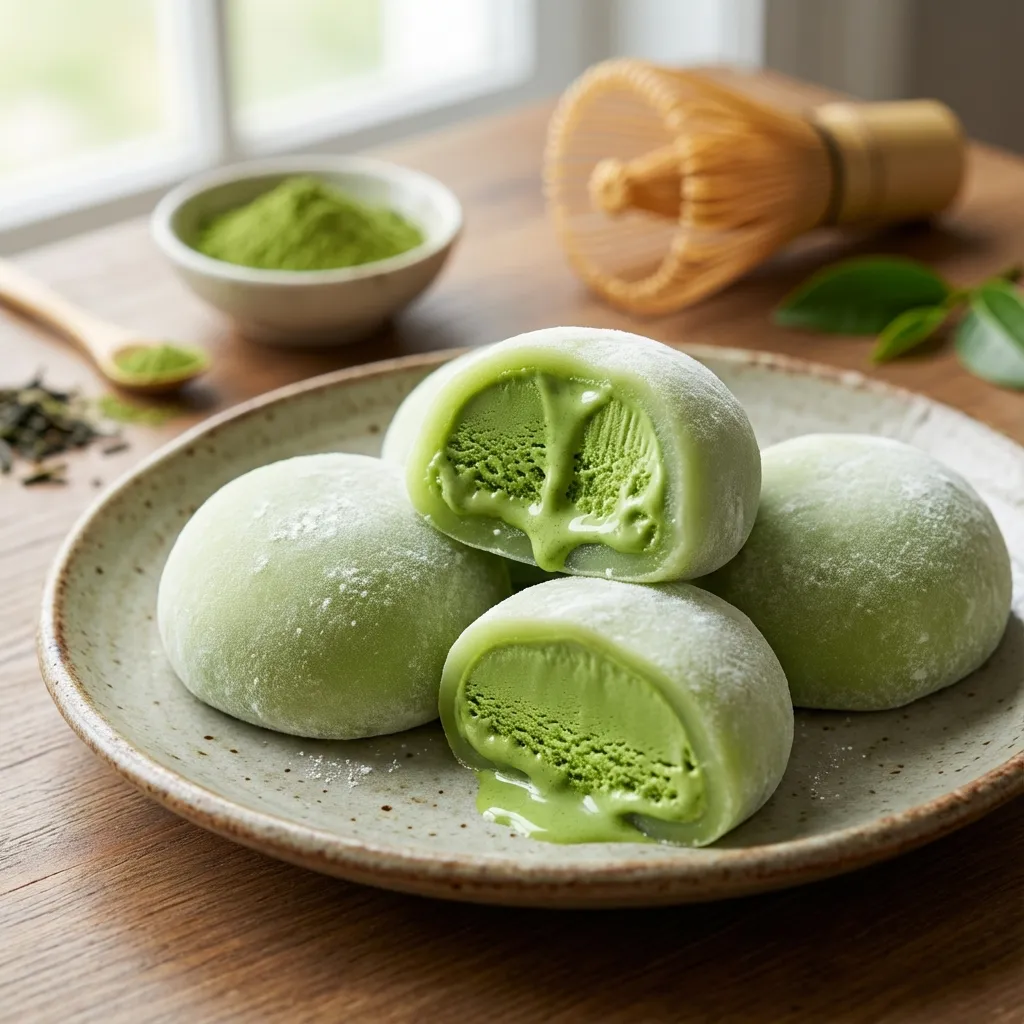 Matcha Mochi Ice Cream