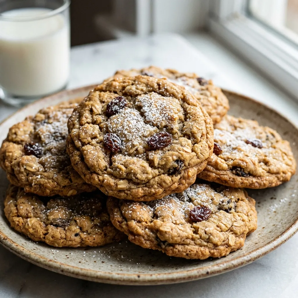 Oatmeal Raisin Cookies