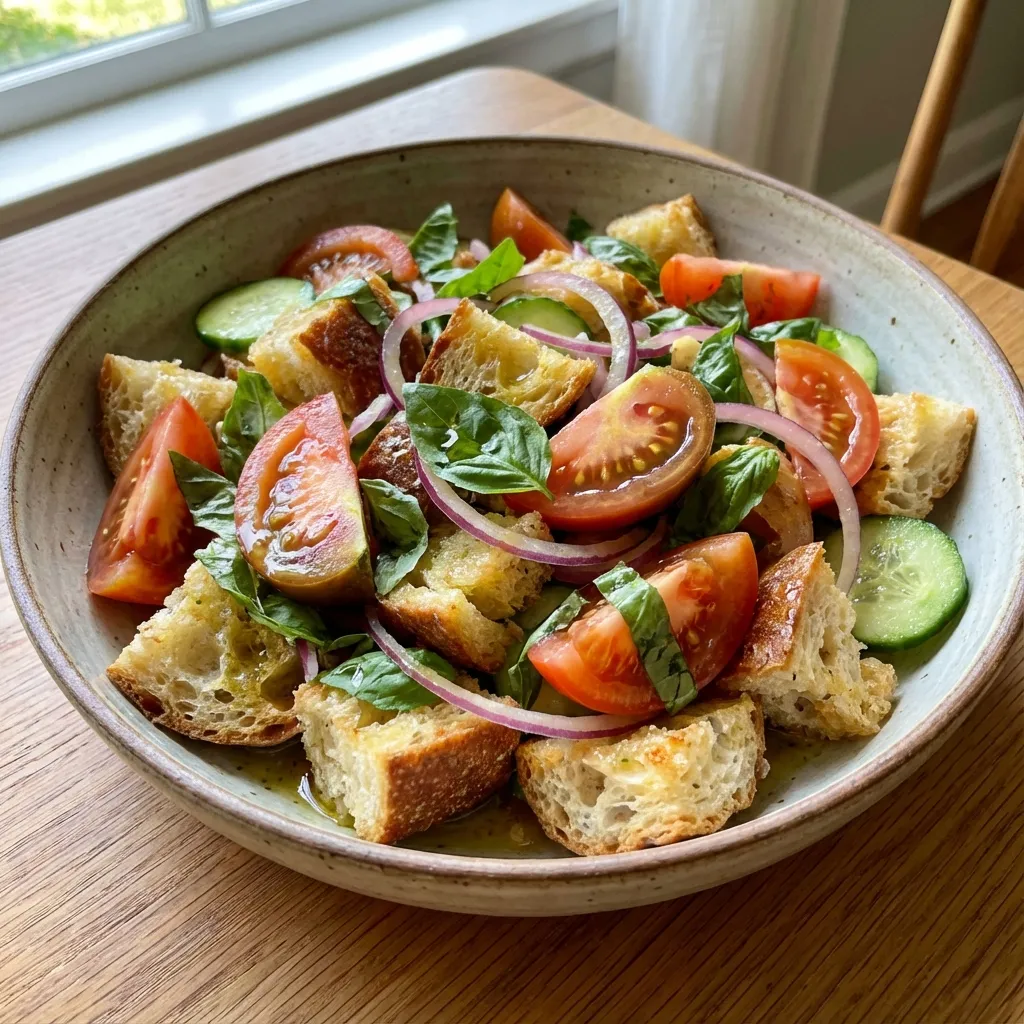 Panzanella Salad (Tuscan Bread Salad)