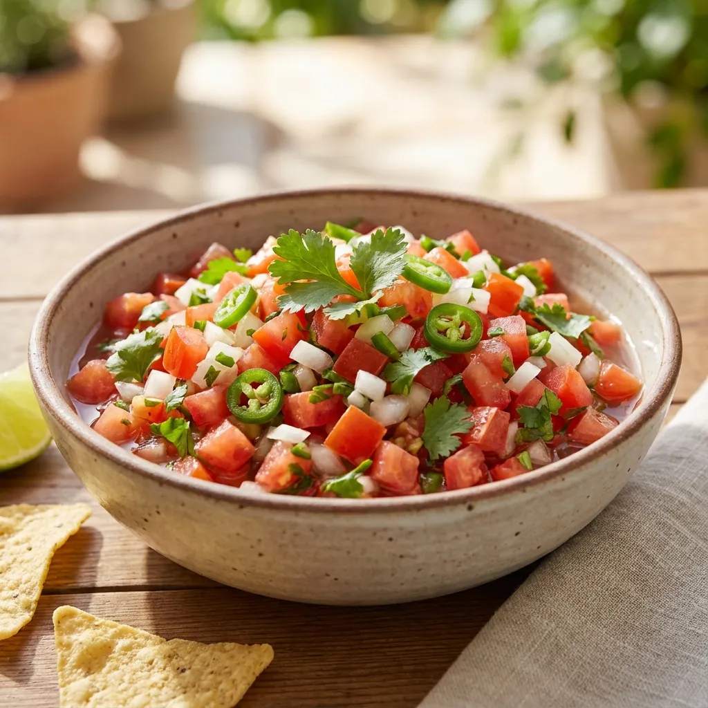 Pico de Gallo (Fresh Tomato Salsa)
