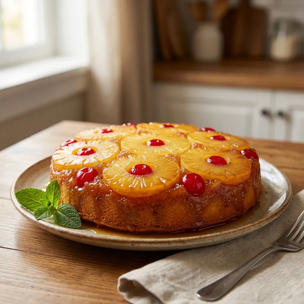 Pineapple Upside Down Cake
