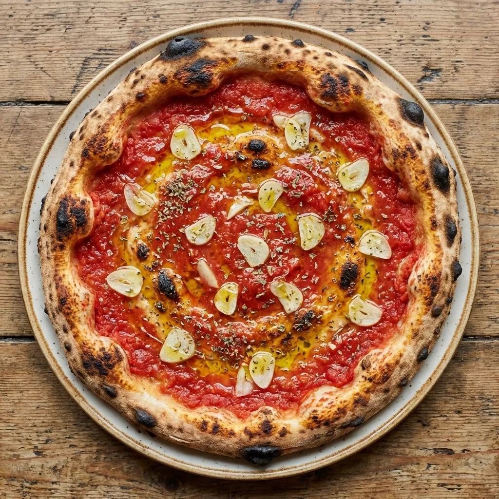 Pizza Marinara (Tomato and Garlic)