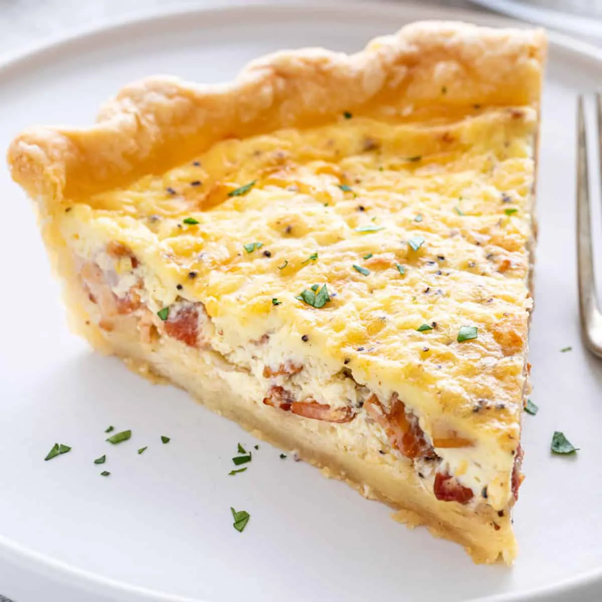 Quiche Lorraine with Bacon