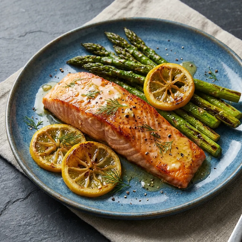 Lemon Garlic Butter Salmon
