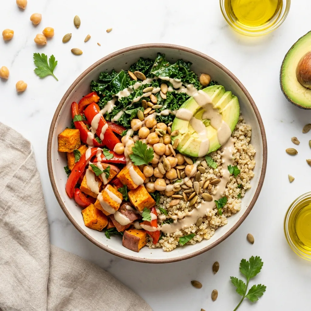 Roasted Vegetable Quinoa Bowl