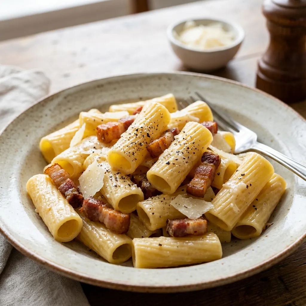 Rigatoni alla Gricia