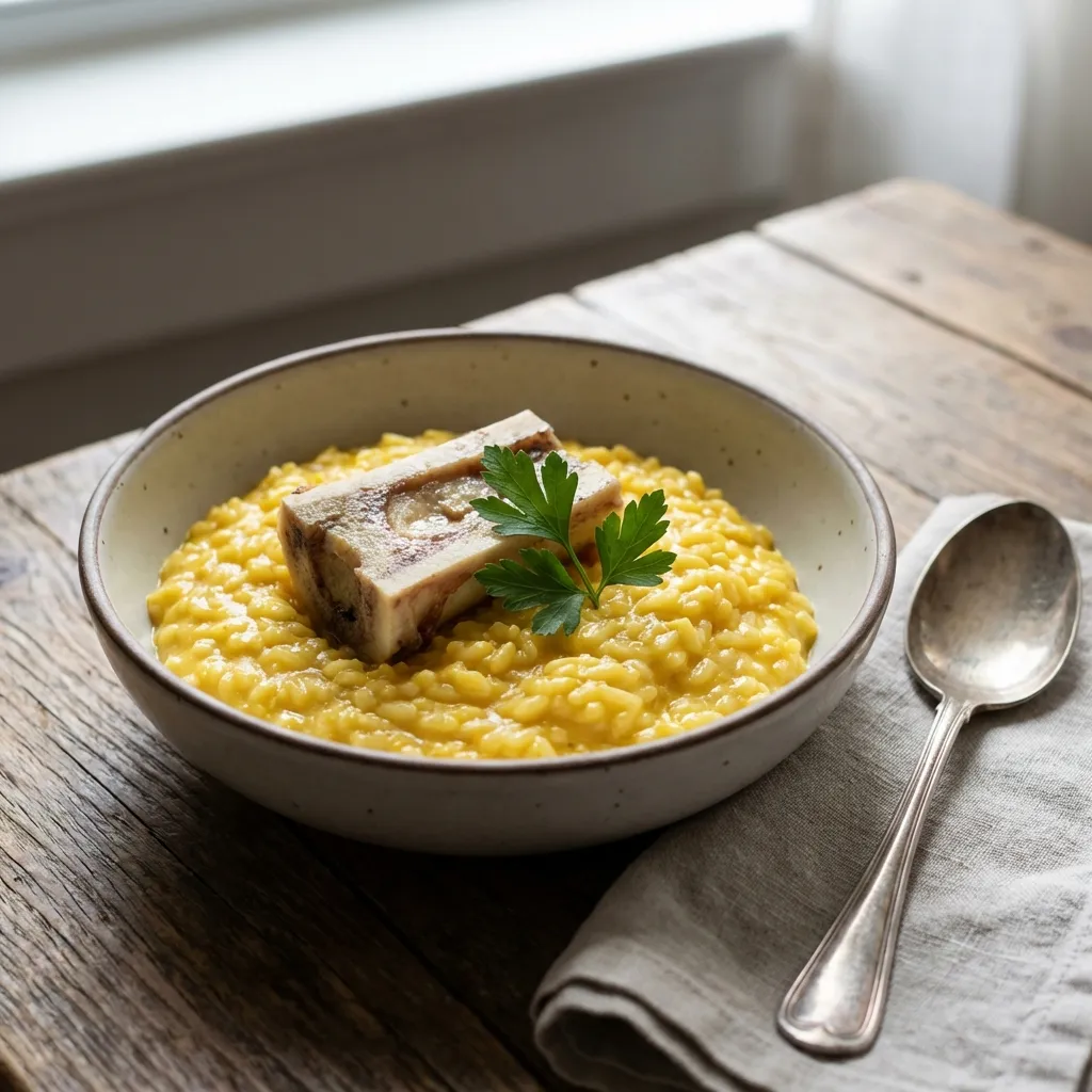 Risotto alla Milanese (Saffron Risotto)