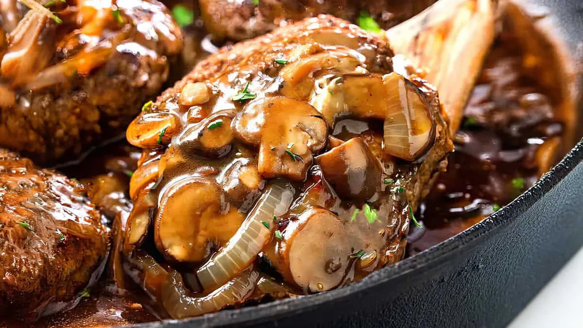 Salisbury Steak with Onions
