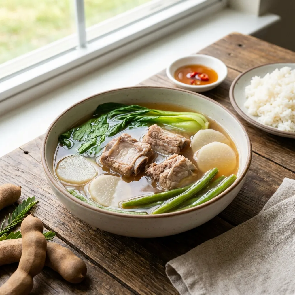 Sinigang na Baboy (Filipino Sour Soup)