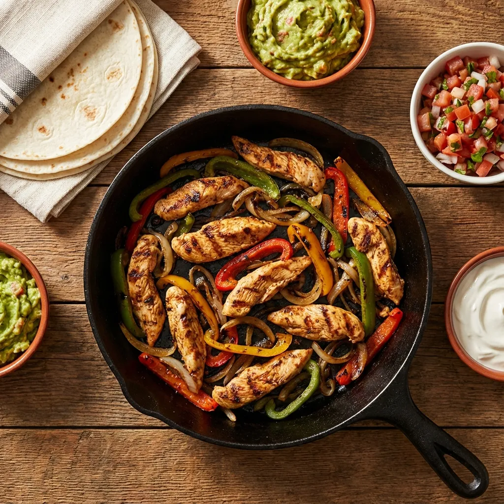 Sizzling Chicken Fajitas