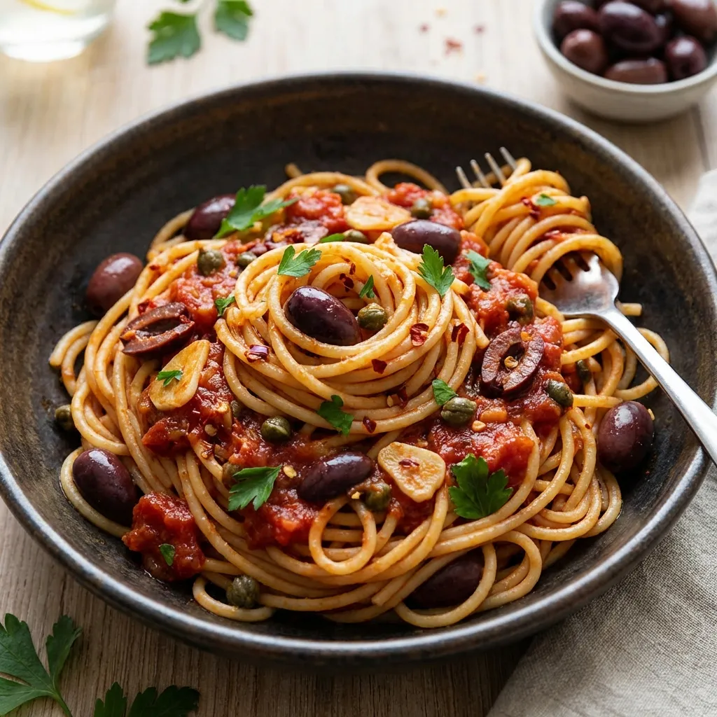 Spaghetti alla Puttanesca