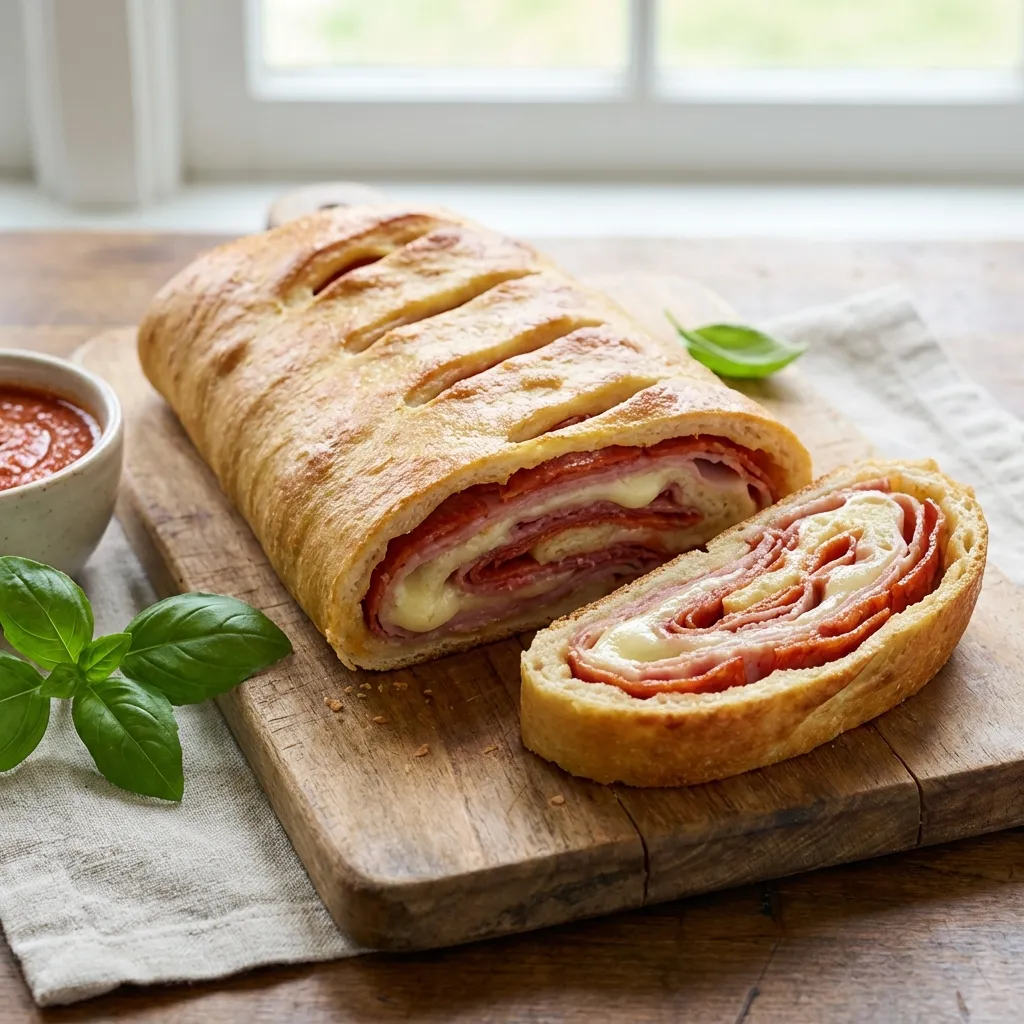 Stromboli (Rolled Pizza)