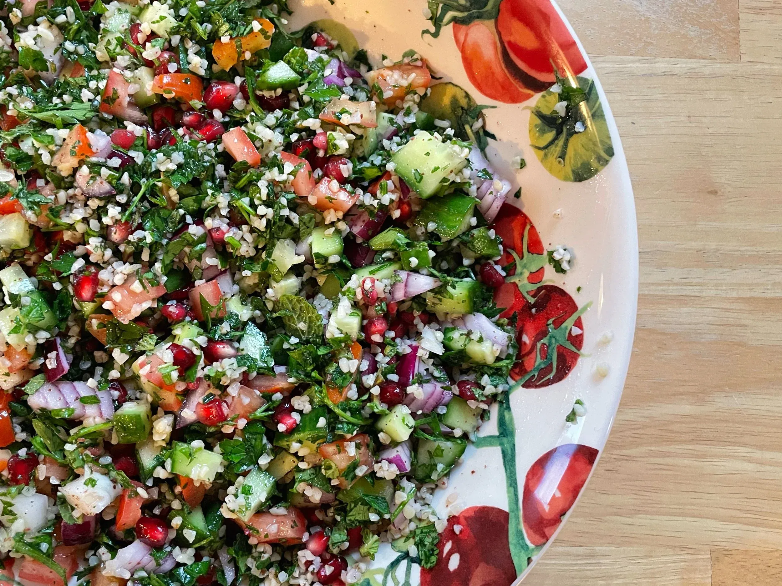 Tabouleh (Parsley and Bulgur Salad)