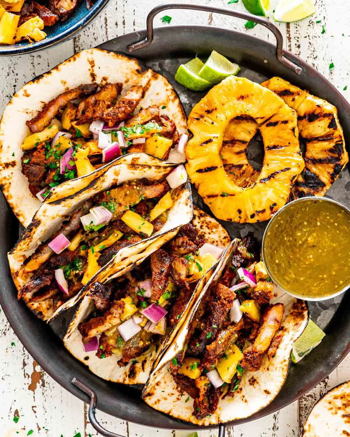 Tacos al Pastor (Pork and Pineapple Tacos)