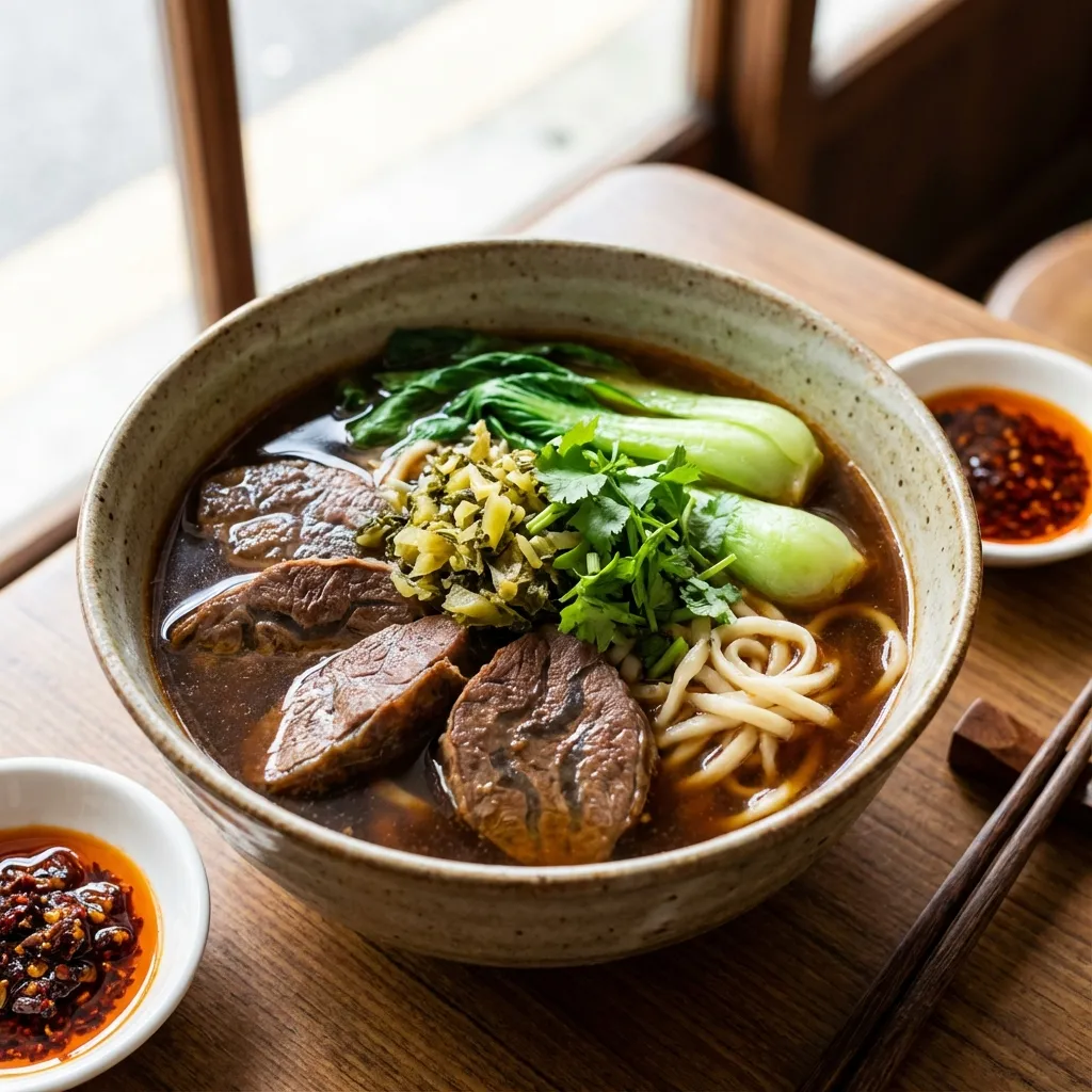 Taiwan Beef Noodle Soup