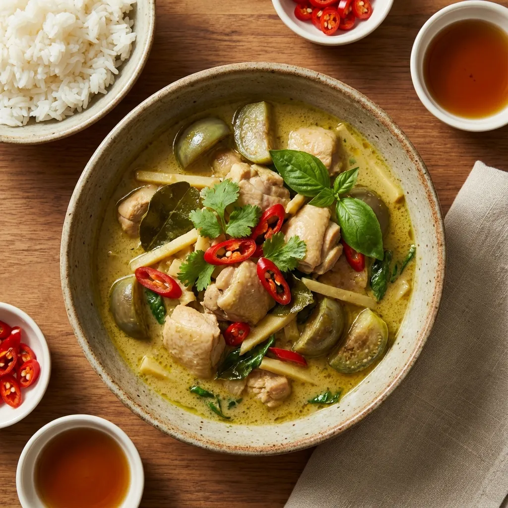 Thai Green Curry with Chicken