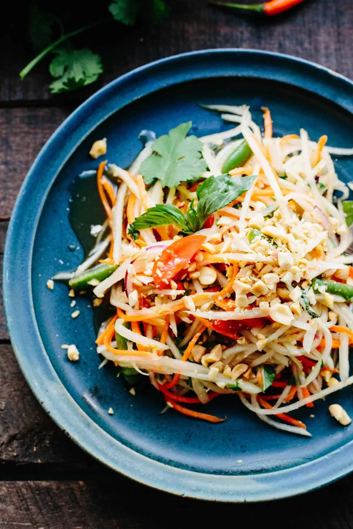 Thai Green Papaya Salad (Som Tum)