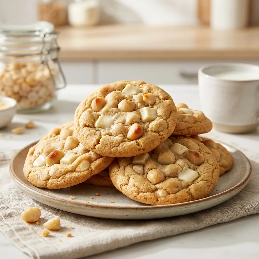 White Chocolate Macadamia Nut Cookies